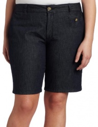 Dockers Women's Petite Shadow Stitch Bermuda Dockers Women's Petite Shadow Stitch Bermuda