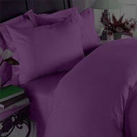 JS Sanders 1500 Series Microfiber King Size 4pc Bed sheet set, Eggplant (Purple) JS Sanders 1500 Series Microfiber King Size 4pc Bed sheet set, Eggplant (Purple)