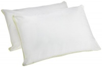 Perfect Fit Medium Density Queen Size 233 Thread-Count Quilted Sidewall Pillow 2 Pack, White Perfect Fit Medium Density Queen Size 233 Thread-Count Quilted Sidewall Pillow 2 Pack, White