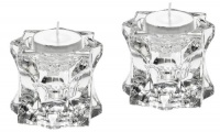 Mikasa Sparkling Star Candle Holder, Set of 2 Mikasa Sparkling Star Candle Holder, Set of 2