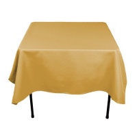 70 in. Square Polyester Tablecloth Copper 70 in. Square Polyester Tablecloth Copper