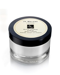 This enchanting essence, inspired by a sun-drenched morning in an English country garden, perfectly captures the scent of jasmine, lily, orange flower and rose on the morning breeze. An unexpected twist of soft and sensual wild mint stimulates the senses and teases the palette in this elegant and eccentric fragrance. An exquisite combination of texture and scent, White Jasmine & Mint Body Crème is the utmost indulgence. It keeps skin soft and pampered every day. This enchanting essence, inspired by a sun-drenched morning in an English country garden, perfectly captures the scent of jasmine, lily, orange flower and rose on the morning breeze. An unexpected twist of soft and sensual wild mint stimulates the senses and teases the palette in this elegant and eccentric fragrance. An exquisite combination of texture and scent, White Jasmine & Mint Body Crème is the utmost indulgence. It keeps skin soft and pampered every day.