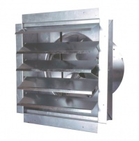 MaxxAir IF14 1400-CFM 14-Inch Blade Heavy-Duty Exhaust Fan with Integrated Shutter MaxxAir IF14 1400-CFM 14-Inch Blade Heavy-Duty Exhaust Fan with Integrated Shutter