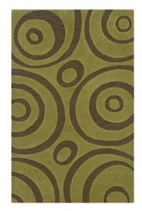 Rizzy Home DI0636 Dimensions 8-Feet by 10-Feet Area Rug, Green Rizzy Home DI0636 Dimensions 8-Feet by 10-Feet Area Rug, Green