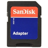 Sandisk MicroSD & MicroSDHC to SD Adapter (Static Pack) Sandisk MicroSD & MicroSDHC to SD Adapter (Static Pack)