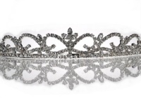 Bridal Wedding Tiara Crown With Crystal Arches 26116 Bridal Wedding Tiara Crown With Crystal Arches 26116