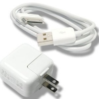 Apple 10W USB Power Charger Adapter (A1357) with data dock cable (MA591G) for iPod, iPhone, iPad, iPad 2, The New iPad (3rd generation) Apple 10W USB Power Charger Adapter (A1357) with data dock cable (MA591G) for iPod, iPhone, iPad, iPad 2, The New iPad (3rd generation)
