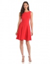 Rachel Roy Collection Women's Light Double Face Paneled Dress