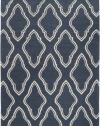 Surya Fallon FAL-1050 Jill Rosenwald Moroccan Inspired Flat Weave Area Rug, 8 by 11-Feet