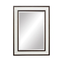 Simple and modern in design, this wall mirror compliments the Hughes bedroom collection. Simple and modern in design, this wall mirror compliments the Hughes bedroom collection.