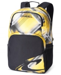 Hit the streets. No matter where the day takes you, this O'Neill backpack keeps your essentials close at hand. Hit the streets. No matter where the day takes you, this O'Neill backpack keeps your essentials close at hand.