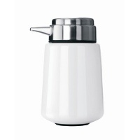 Vipp 9 Wall Mounted Soap Dispenser Finish: Stainless Steel Vipp 9 Wall Mounted Soap Dispenser Finish: Stainless Steel