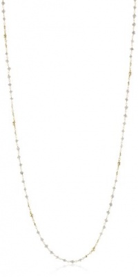 Mizuki 14k Wrapped Chain Necklace Gray Rough Diamond, 40 Mizuki 14k Wrapped Chain Necklace Gray Rough Diamond, 40