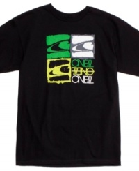 Add some artistic appeal to your closet with this modern graphic tee shirt from O'Neill. Add some artistic appeal to your closet with this modern graphic tee shirt from O'Neill.