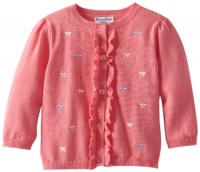 Hartstrings Baby-girls Infant Long Sleeve Sweater Cardigan, Morning Glory, 12 Months Hartstrings Baby-girls Infant Long Sleeve Sweater Cardigan, Morning Glory, 12 Months