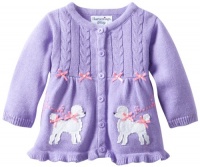 Hartstrings Baby-girls Newborn Sweater Cardigan, Poetic Lavender, 3-6 Months Hartstrings Baby-girls Newborn Sweater Cardigan, Poetic Lavender, 3-6 Months
