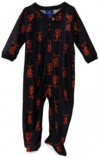 MLB Infant San Francisco Giants Full Zip Raglan Coverall (Black, 24mos) MLB Infant San Francisco Giants Full Zip Raglan Coverall (Black, 24mos)