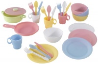 27 pc Cookware Playset - Pastel 27 pc Cookware Playset - Pastel