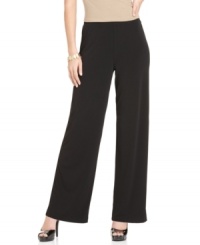 Elementz's pull-on pants have a forgiving elastic waistband that works with all figures. Professional yet casual, these streamlined trousers are always a polished choice. Elementz's pull-on pants have a forgiving elastic waistband that works with all figures. Professional yet casual, these streamlined trousers are always a polished choice.