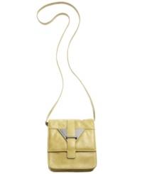 Elegant yet edgy. This chic design from BCBGeneration features a crossbody silhouette and shiny silvertone hardware. Easily take this trend-right look from day into night. Elegant yet edgy. This chic design from BCBGeneration features a crossbody silhouette and shiny silvertone hardware. Easily take this trend-right look from day into night.
