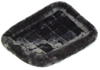 Midwest Quiet Time Pet Bed, Gray, 24 x 18 Midwest Quiet Time Pet Bed, Gray, 24 x 18