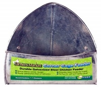 Chicken Ware 12062 Corner Cage Feeder Chicken Ware 12062 Corner Cage Feeder
