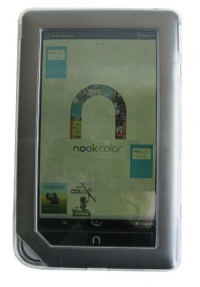 mCover Hard Shell Case with Built-in Stand for Barnes & Noble 7-inch Nook Color / Nook Tablet eBook reader - CLEAR mCover Hard Shell Case with Built-in Stand for Barnes & Noble 7-inch Nook Color / Nook Tablet eBook reader - CLEAR