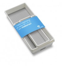 Madesmart 3 Tray Pack, White Madesmart 3 Tray Pack, White