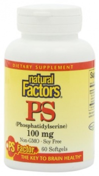 Natural Factors Phosphatidylserine 100mg Softgels, 60-Count