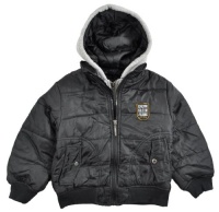 Calvin Klein Toddler Boys Black Hooded Jacket (4T) Calvin Klein Toddler Boys Black Hooded Jacket (4T)