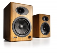 Audioengine A5+ Premium Powered Speaker Pair (Carbonized Solid Bamboo) Audioengine A5+ Premium Powered Speaker Pair (Carbonized Solid Bamboo)