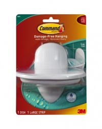 Command Soap Dish with Water-Resistant Strip, 1-Dish, 1-Strip Command Soap Dish with Water-Resistant Strip, 1-Dish, 1-Strip