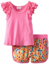 Splendid Littles Baby-Girls Newborn Watercolor Floral Short Set, Apricot, 3-6 Months Splendid Littles Baby-Girls Newborn Watercolor Floral Short Set, Apricot, 3-6 Months