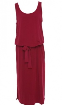Michael Kors Solid Scoop Neck Dress Lacquer Pink S Michael Kors Solid Scoop Neck Dress Lacquer Pink S