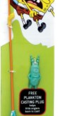 Zebco Spongebob Floating Fishing Rod and Reel Combo Zebco Spongebob Floating Fishing Rod and Reel Combo