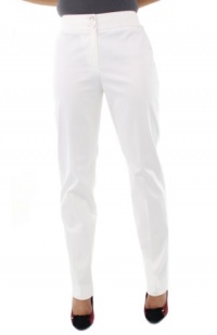 Jones New York Pants, Women's Straight Leg Pant 4 White Jones New York Pants, Women's Straight Leg Pant 4 White