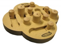 Nina Ottosson Wooden Dog, Treat Fighter Nina Ottosson Wooden Dog, Treat Fighter