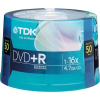 TDK 16X DVD+R 50 Pack Spindle TDK 16X DVD+R 50 Pack Spindle