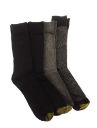 Gold Toe Men's Four Pack Dress Socks Gold Toe Men's Four Pack Dress Socks