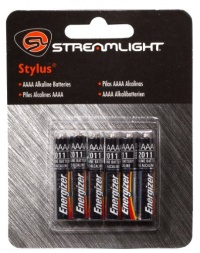 Streamlight 65030 Stylus AAAA Replacement Batteries, 6-Pack Streamlight 65030 Stylus AAAA Replacement Batteries, 6-Pack