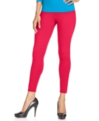 Style&co.'s ankle-length leggings create an easy starting point for all your summer outfits. The fashionably low price makes these a must-have.