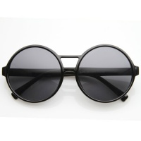 Large Womens Fashion Oversized Round Circle Sunglasses