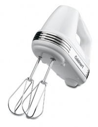 Cuisinart HM-70 Power Advantage 7-Speed Hand Mixer, Stainless and White Cuisinart HM-70 Power Advantage 7-Speed Hand Mixer, Stainless and White