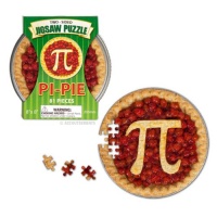 Two-Sided Pi/Pie Jigsaw Puzzle Two-Sided Pi/Pie Jigsaw Puzzle