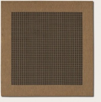 Couristan 1001/4000 Recife Saddle Stitch Terra Cotta/Natural Rug, 5-Feet 3-Inch by 7-Feet 6-Inch Couristan 1001/4000 Recife Saddle Stitch Terra Cotta/Natural Rug, 5-Feet 3-Inch by 7-Feet 6-Inch