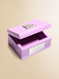 EXCLUSIVELY AT SAKS.COM The perfect handcrafted keepsake box for parents to hold onto everlasting memories.3 x 4Lacquered to prevent tarnishMade in SpainFOR PERSONALIZATION Select a quantity, then scroll down and click on PERSONALIZE & ADD TO BAG to choose and preview your personalization options. Please allow 2-4 weeks for delivery. EXCLUSIVELY AT SAKS.COM The perfect handcrafted keepsake box for parents to hold onto everlasting memories.3 x 4Lacquered to prevent tarnishMade in SpainFOR PERSONALIZATION Select a quantity, then scroll down and click on PERSONALIZE & ADD TO BAG to choose and preview your personalization options. Please allow 2-4 weeks for delivery.
