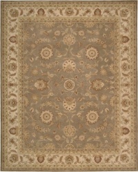 Nourison Rugs Heritage Hall Collection HE09 Olive Rectangle 3'9 x 5'9 Area Rug Nourison Rugs Heritage Hall Collection HE09 Olive Rectangle 3'9 x 5'9 Area Rug
