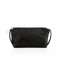 A purse-sized pouch-style zip-up makeup bag of lightweight nylon. Available in signature M.A.C black only. A purse-sized pouch-style zip-up makeup bag of lightweight nylon. Available in signature M.A.C black only.