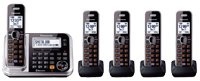 Panasonic KXTG7875S DECT 6.0 5-Handset High Quality Phone System with Answering Capability Panasonic KXTG7875S DECT 6.0 5-Handset High Quality Phone System with Answering Capability