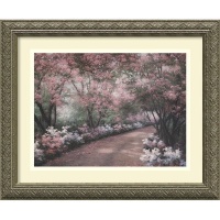 Azalea Walk Framed Wall Art by Diane Romanello - 17.12W x 14.12H in. Azalea Walk Framed Wall Art by Diane Romanello - 17.12W x 14.12H in.